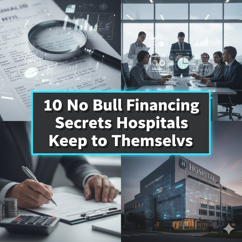 10 No Bull Financing Secrets Hospitals Keep to Themselves (And How You Can Use Them Against Them)
