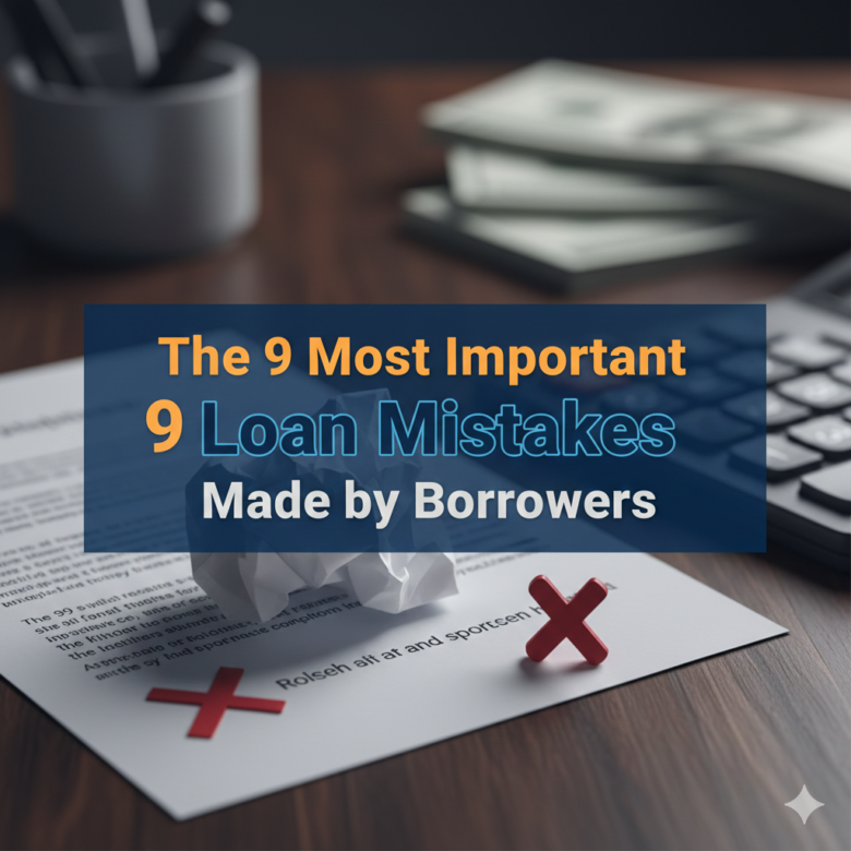 The 9 Most Important Loan Mistakes Made by Borrowers